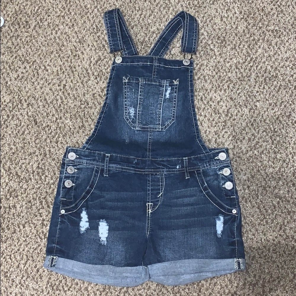 Juniors WALLFLOWER Denim Overalls
